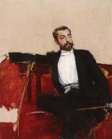 Giovanni Boldini - A Portrait of John Singer Sargent, L'uomo Dallo Sparato